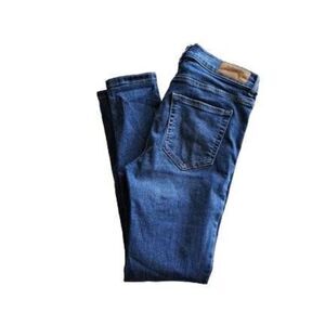 Pull & Bear Women's High Rise Skinny Light Wash Blue Denim Jeans Size 8